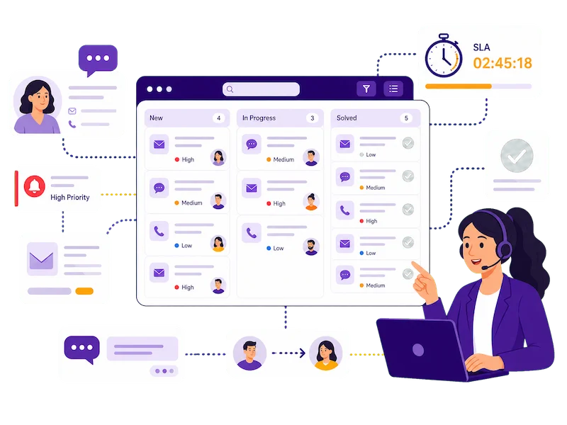 Support Ticketing System for Elementor Forms